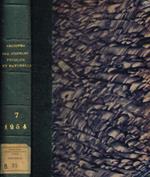 Archives des sciences editées par la Sociétè de physique et d'histoire naturelle de Genève. Volume 7, anno 1954