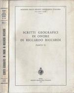 Scritti geografici in onore di Riccardo Riccardi parte II