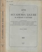 Atti della Accademia Ligure di scienze e lettere Volume XXXVII 1980