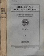 Bulletin of the University of Kansas. Science bulletin Vol. XXVI