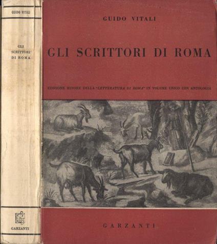 Gli scrittori di Roma - Guido Vitali - copertina