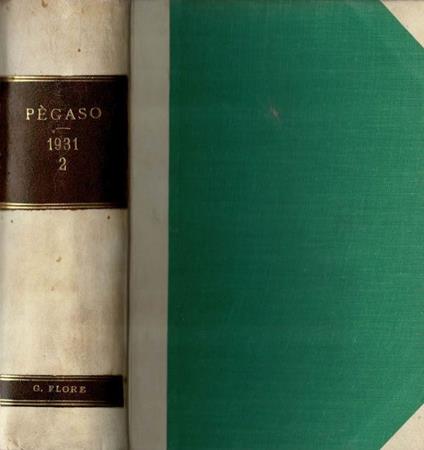 Pègaso - 1931 - copertina