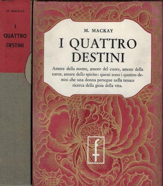 I quattro destini - Margaret Mackay - copertina