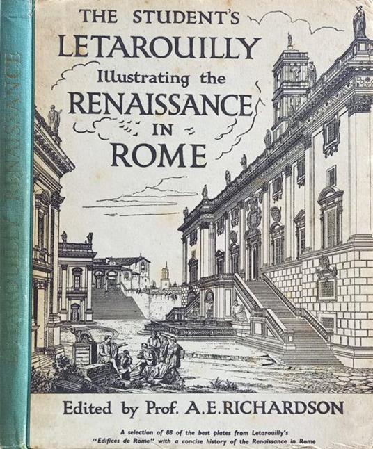 The Student's Letarouilly illustrating the Renaissance in Rome - copertina
