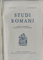 Studi romani anno 1967 N. 1, 3