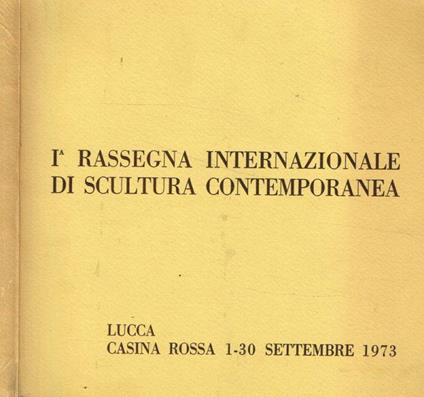 I Rassegna Internazionale di scultura contemporanea - copertina