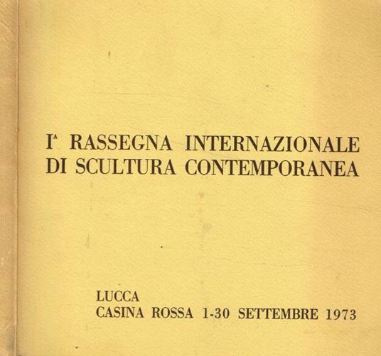 I Rassegna Internazionale di scultura contemporanea - copertina