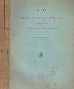 Atti della Reale Accademia d'Italia