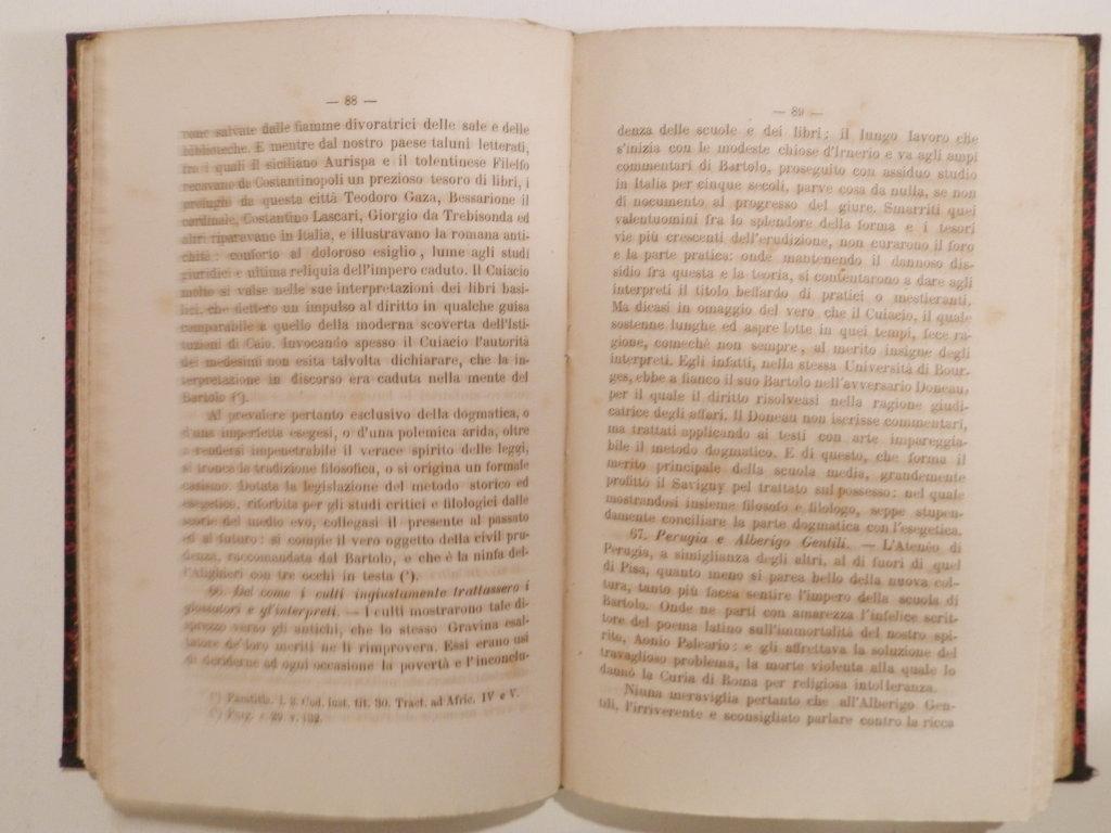 Bartolo da Sassoferrato e la scienza delle leggi, unito a: Alberto da Gandino, giureconsulto del secolo XIII. Appunti e documenti inediti