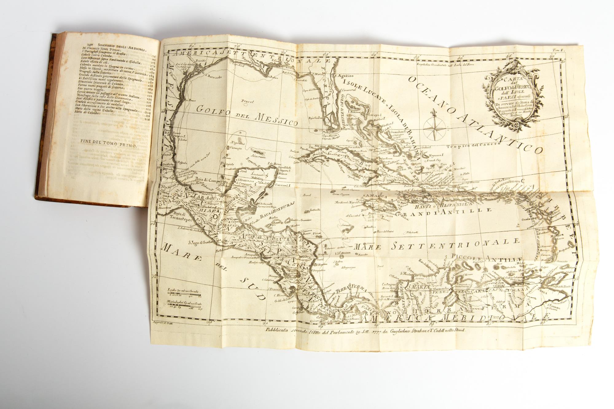 Storia d'America del dottore Guglielmo Robertson, tradotta dall'originale inglese dall'abate Antonio Pillori fiorentino