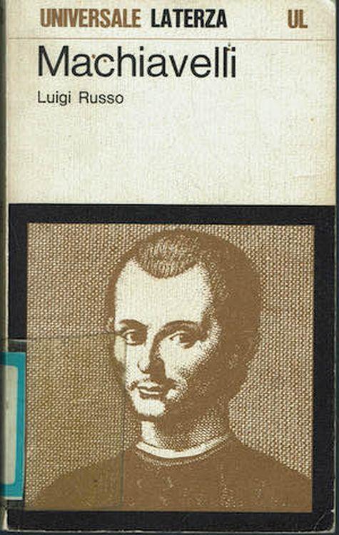 Macchiavelli - Luigi Russo - copertina