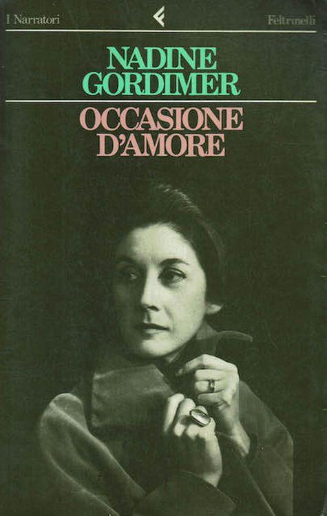 Occasione d'amore - Nadine Gordimer - copertina