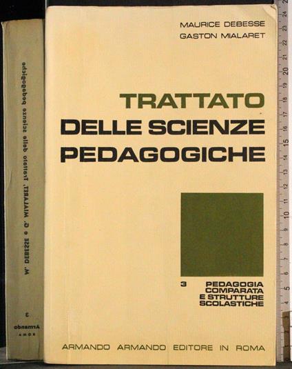 Trattato delle scienze pedagogiche - copertina