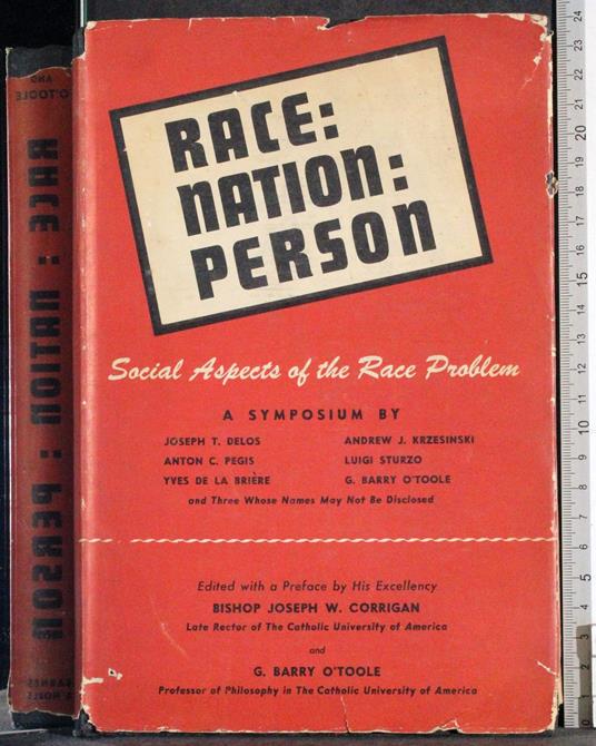 Race: Nation: person: - copertina