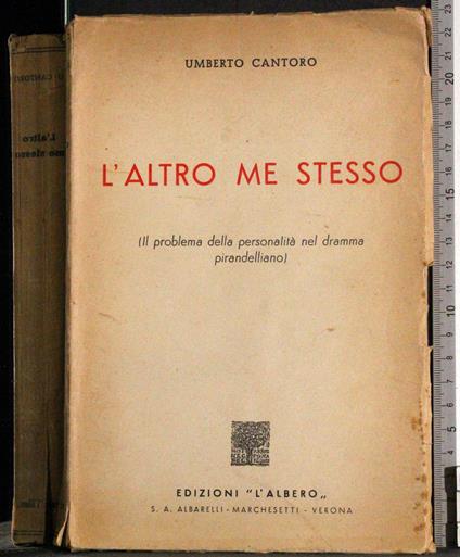 L' Altro me stesso - Umberto Cantoro - copertina