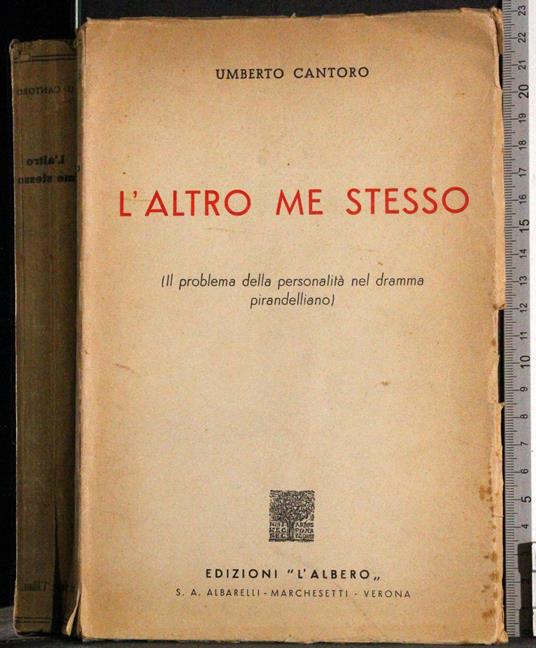 L' Altro me stesso - Umberto Cantoro - copertina