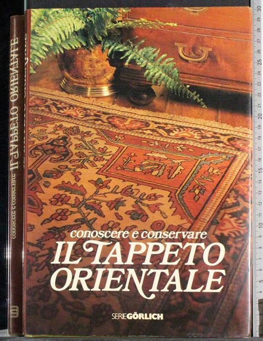 Conoscere e conservare il tappeto Orientale - copertina