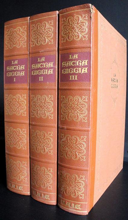 sacra Bibbia. Antivo Testamento. 3 Vol - copertina