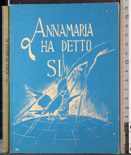 Annamaria ha detto si - copertina