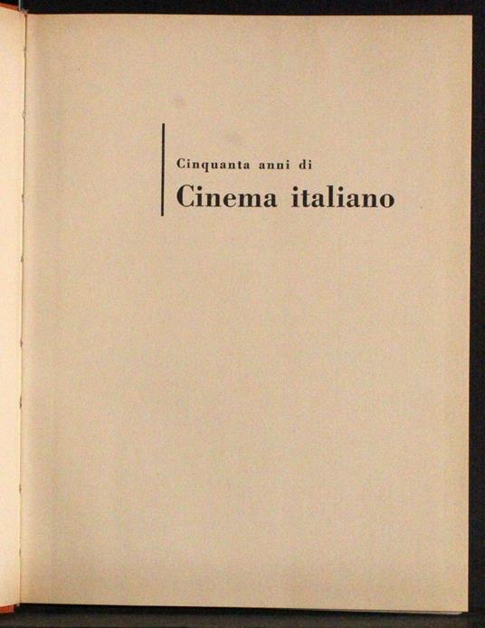 Cinquanta anni di cinema italiano - copertina