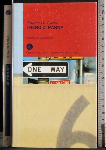 Treno di panna - Andrea De Carlo - copertina