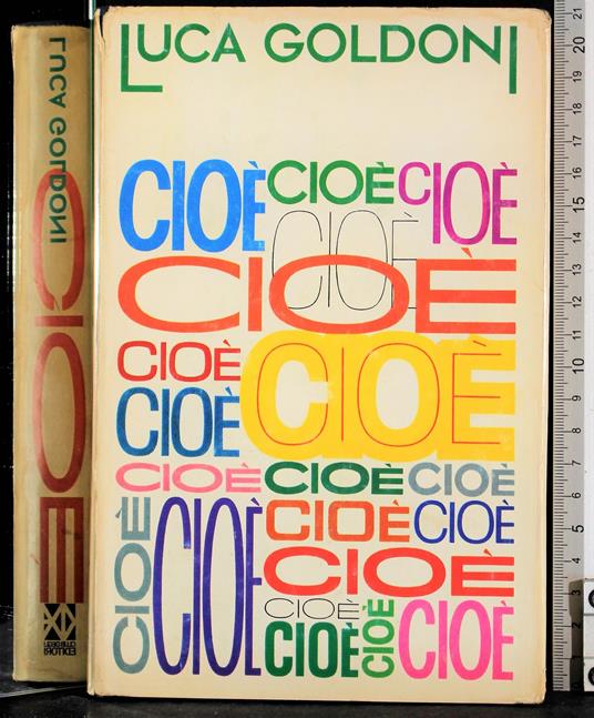 Cioè - Luca Goldoni - copertina