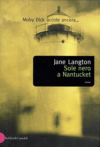 Sole nero a Nantucket - Jane Langton - copertina
