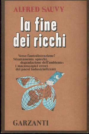 fine dei ricchi - Alfred Sauvy - copertina
