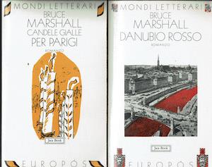 Candele gialle per Parigi - Danubio rosso - Bruce Marshall - copertina
