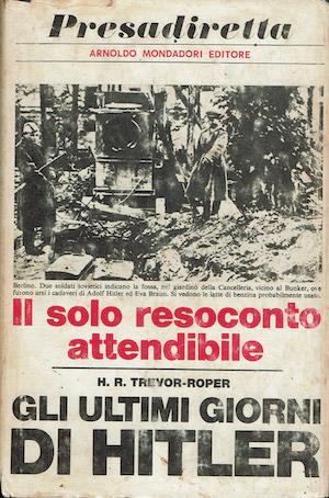 Gli ultimi giorni di Hitler - Hugh Trevor-Roper - copertina
