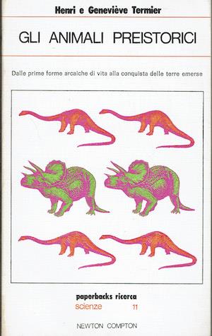 Gli animali preistorici - copertina