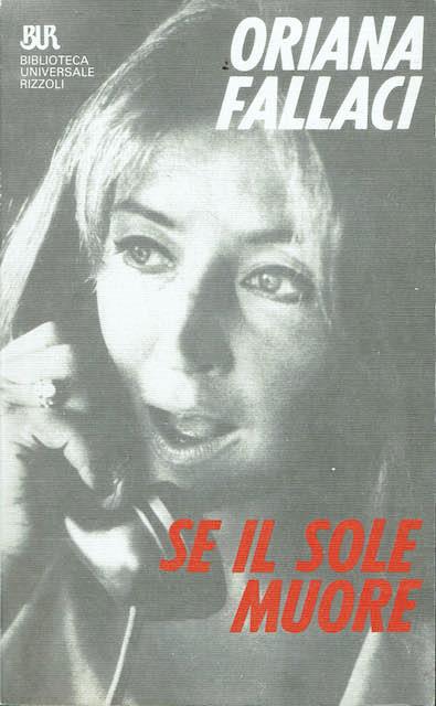 Se il sole muore - Oriana Fallaci - copertina