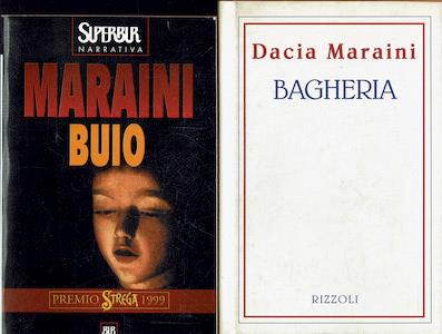 Maraini: Buio + Bagheria - Dacia Maraini - copertina
