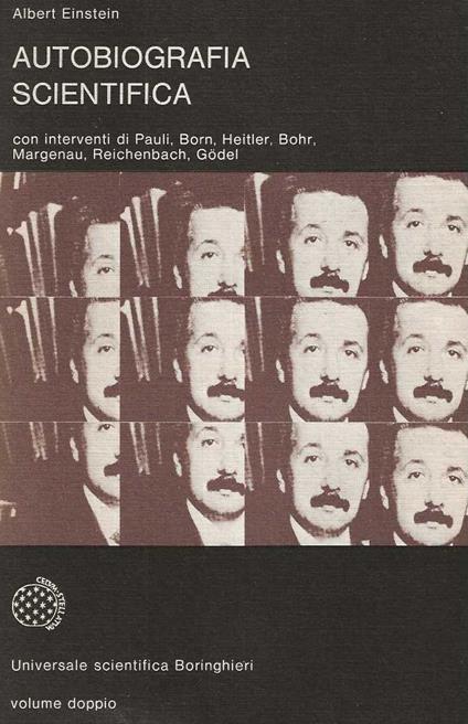 Autobiografia scientifica - Albert Einstein - copertina
