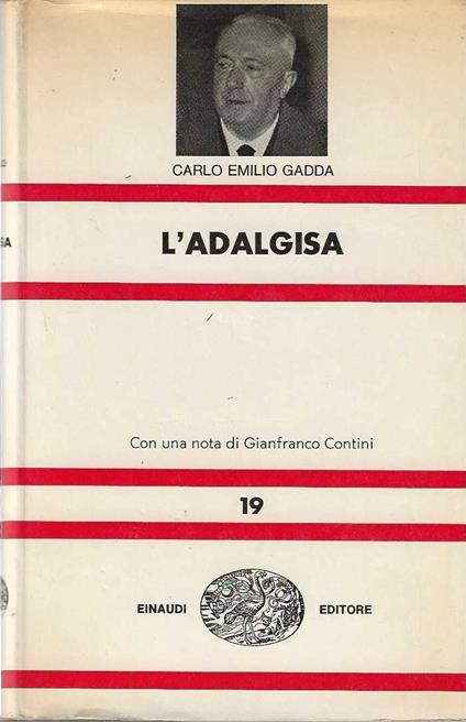 L' Adalgisa - Carlo Emilio Gadda - copertina