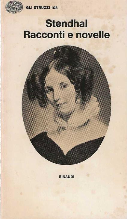 Racconti e novelle - Stendhal - copertina