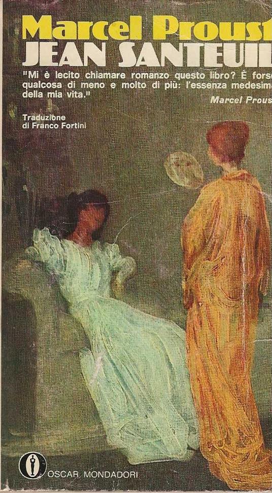 Jean Santeuil - Marcel Proust - copertina