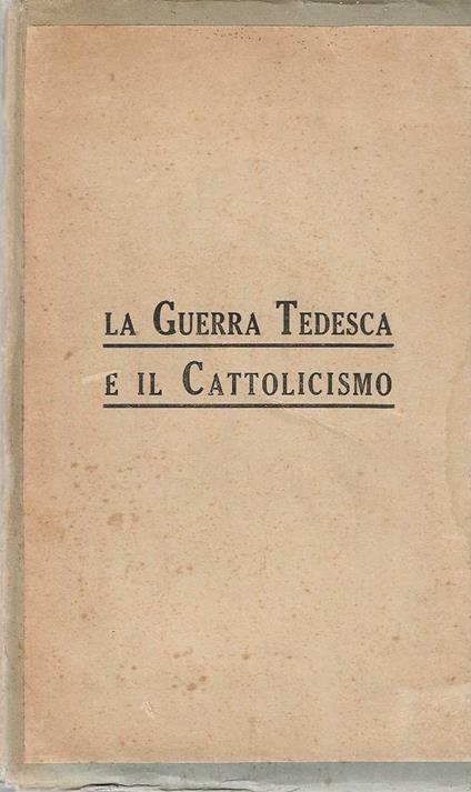 Guerra Tedesca e il Cattolicismo - copertina
