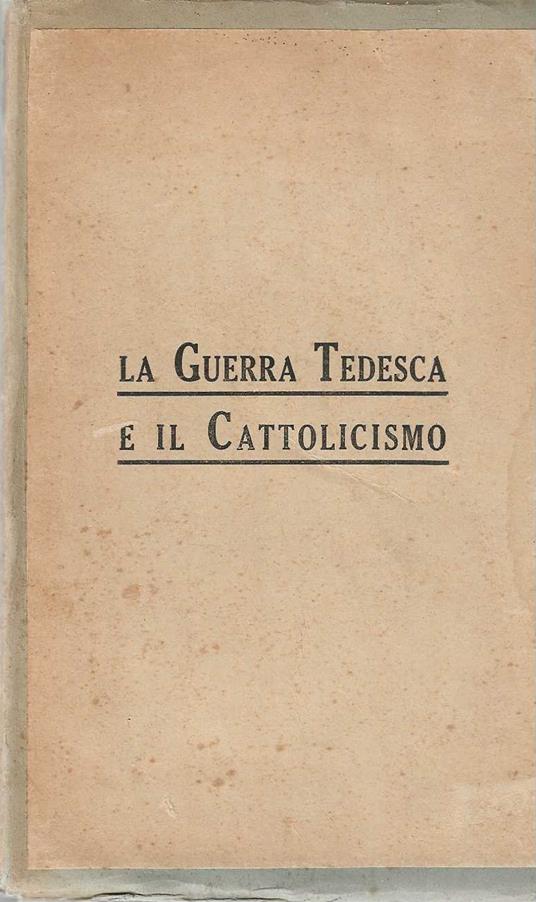 Guerra Tedesca e il Cattolicismo - copertina