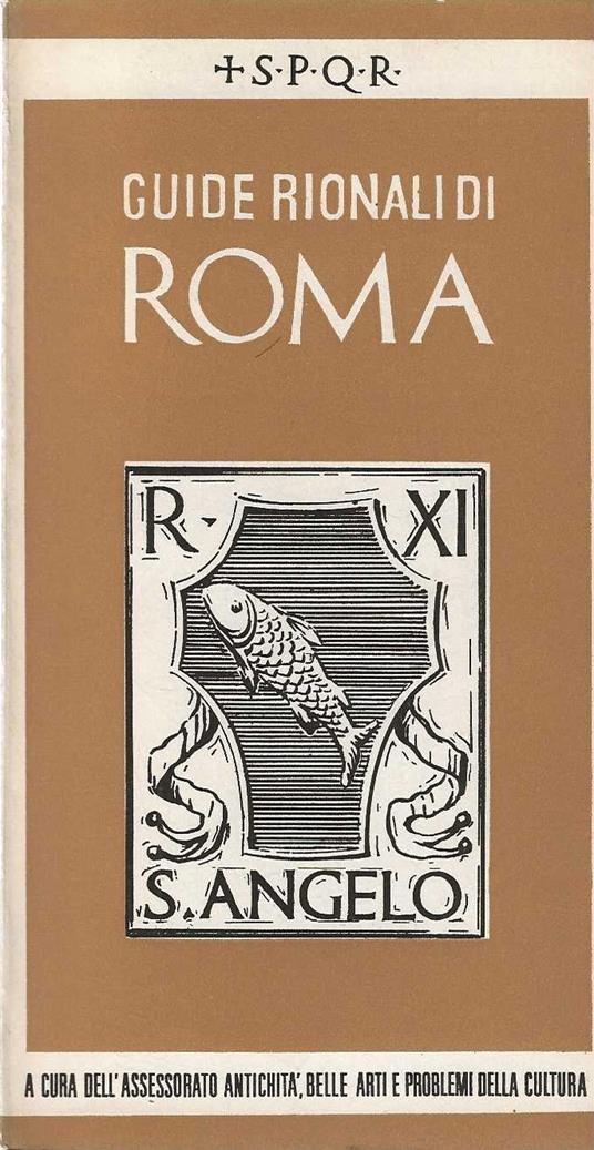 Guide rionali di Roma. Sant'Angelo - copertina