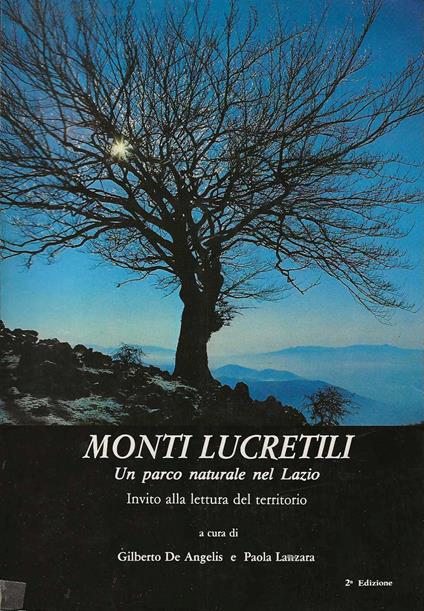 Monti Lucretili. Un parco naturale nel Lazio - copertina