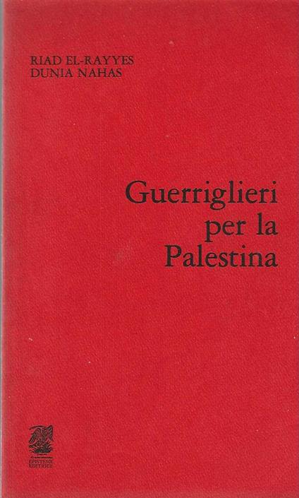 Guerriglieri per la Palestina - copertina