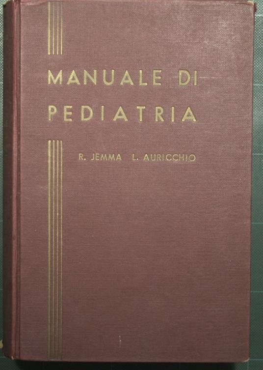 Manuale di pediatria - copertina