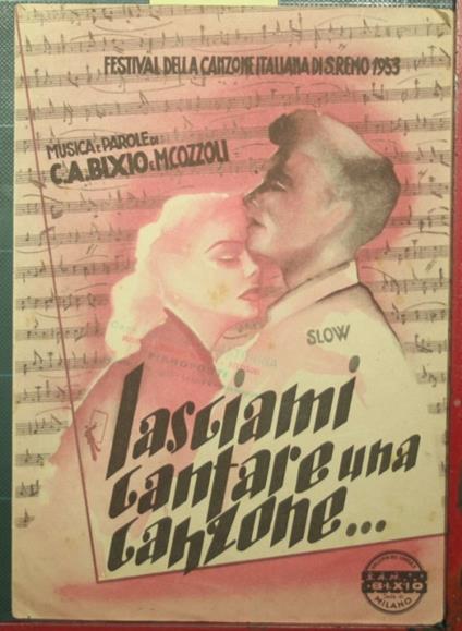 La Lasciami cantare una canzone… - copertina
