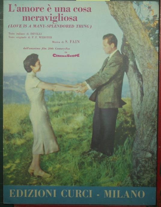 L' amore è una cosa meravigliosa (Love is a many-splendored thing) - copertina