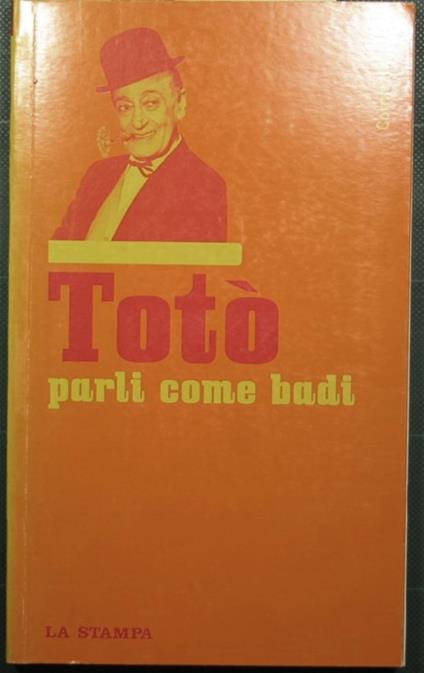 Parli come badi - Totò - copertina