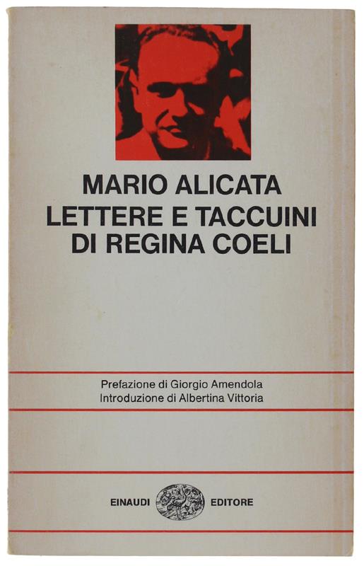 Lettere E Taccuini Di Regina Coeli - Mario Alicata - copertina