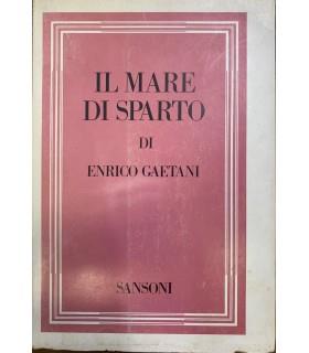 Il mare di Sparto. Romanzo - copertina