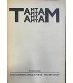 Tam Tam. Rivista internazionale di poesia. 17/18/19/20
