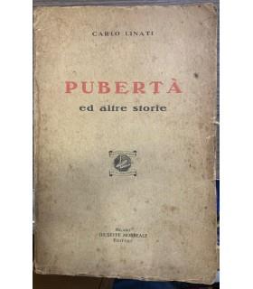 Pubertà ed altre storie - Carlo Linati - copertina